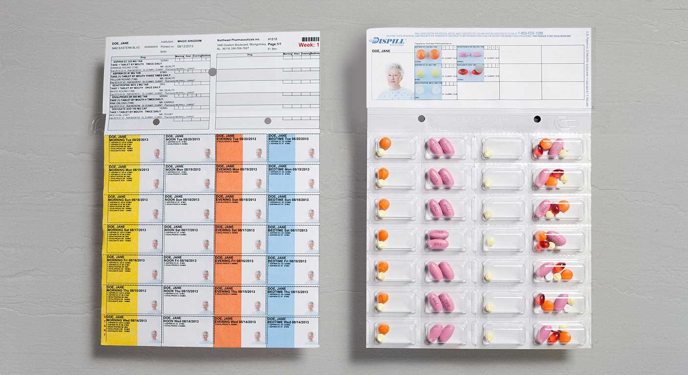Multi-Dose Pill Packaging